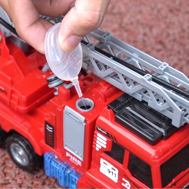 Interactieve Brandweerauto met Beweegbare Ladder