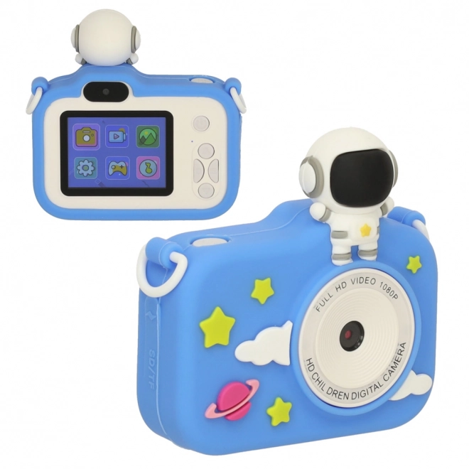 Digitale camera voor kinderen blauw