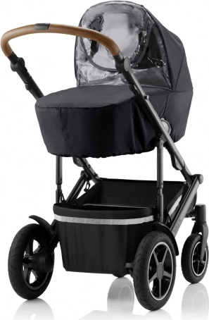 Regenhoes voor Smile-wieg, Zwart