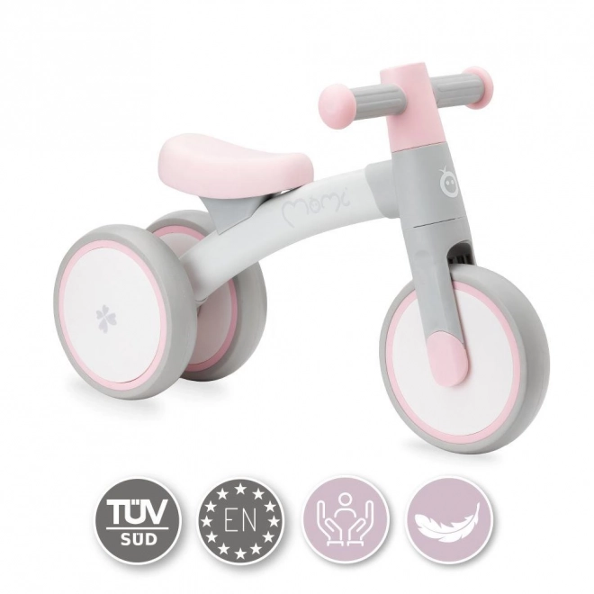 Loopfietsje MoMi TEDI mini roze