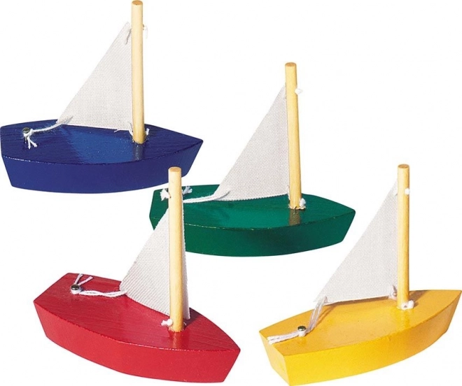 Houten mini boten