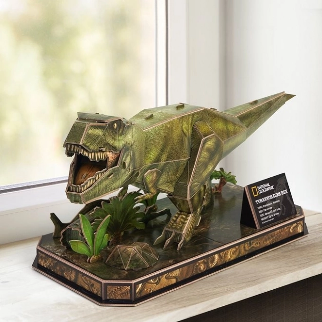 Puzzel 3D National Geographic - T-Rex