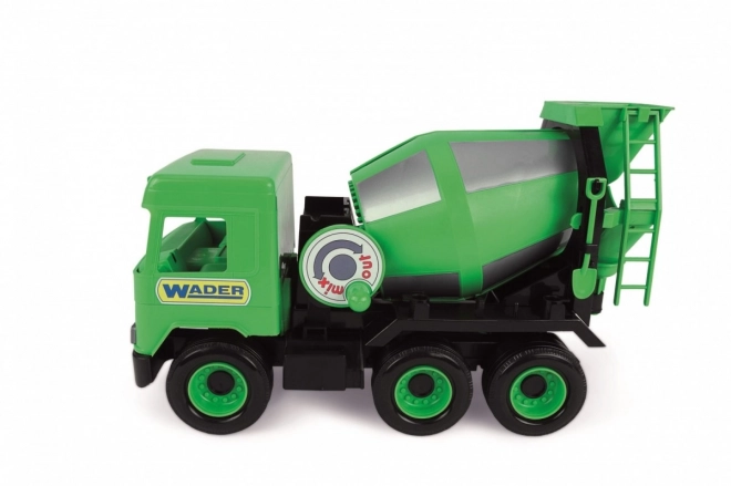 Betonmixer groen Middle Truck in een doos