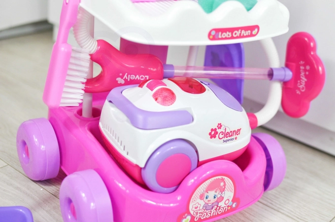 Schoonmaakset met stofzuiger Woopie