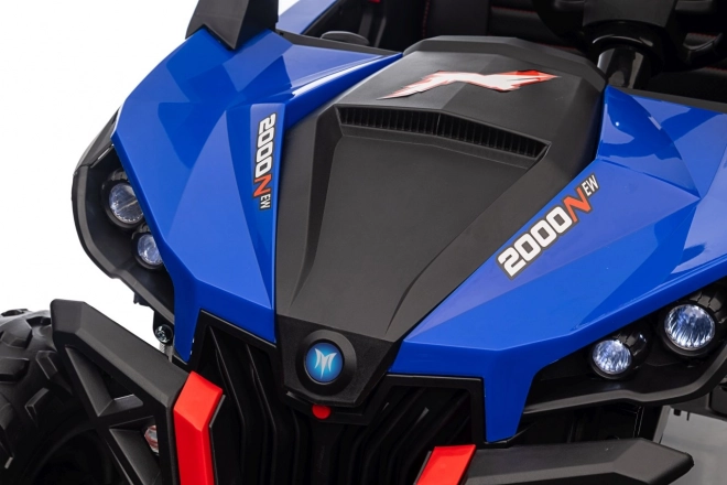 Elektrische kinderbuggy UTV-MX blauw