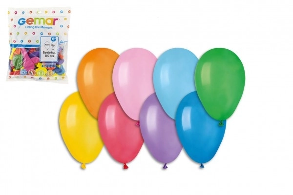 Opblaasbare gekleurde ballonnen 19 cm - 100 stuks
