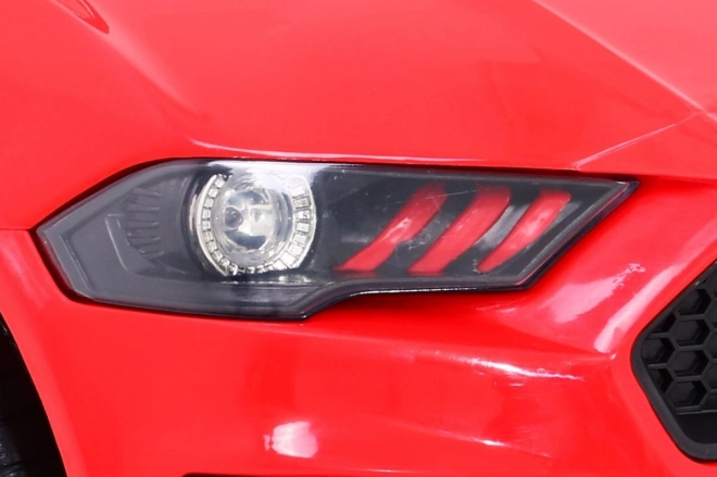Rode kinderauto GT Sport op batterij met afstandsbediening en MP3