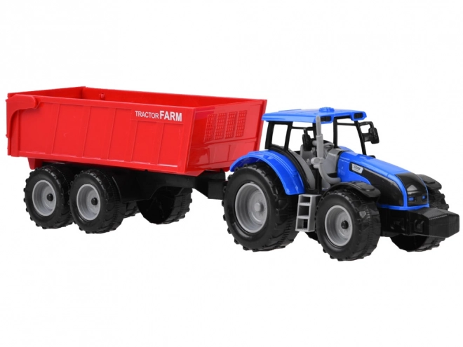 Tractor met aanhanger