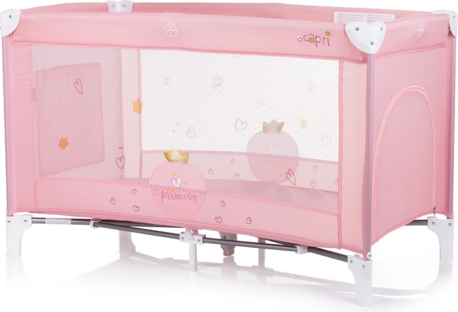 Reisbedje Chipolino Capri Princess roze
