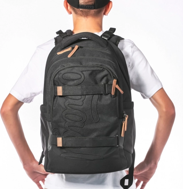 Školní Set Baagl Skate Max Darkness: Rugzak, Etui en Zak
