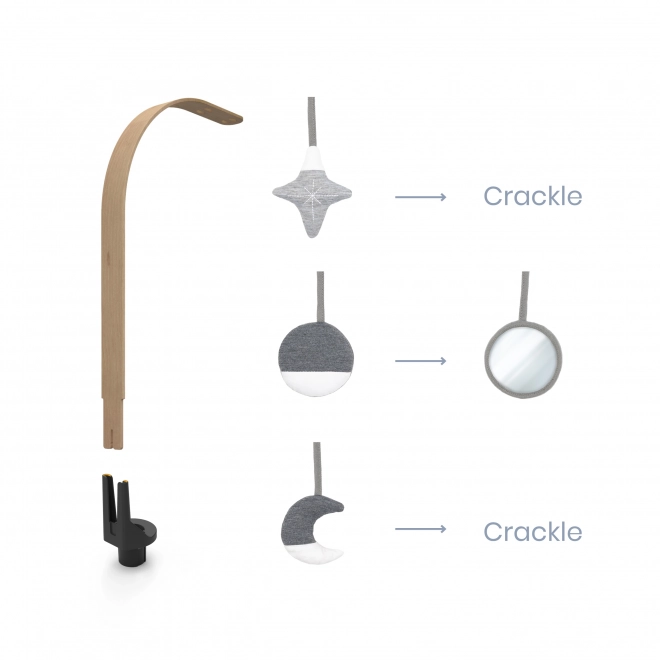 Speelboog met speeltjes voor zitzak Doomoo Seat'n Swing
