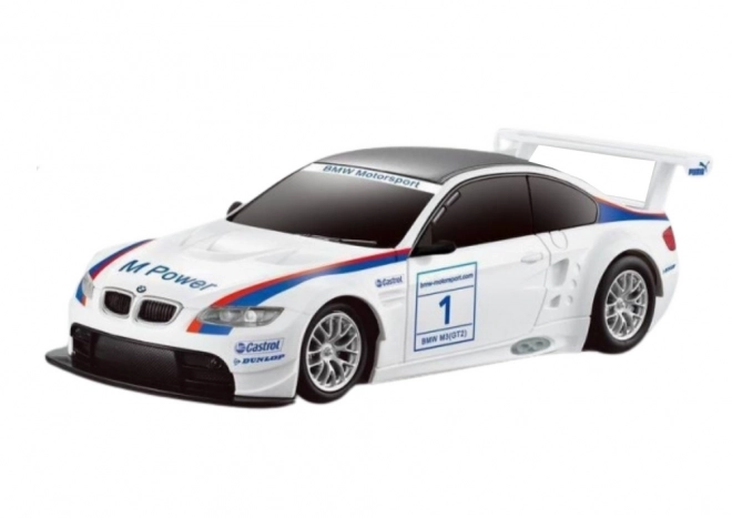 Racer RC auto 1:24 BMW M3 GT2 wit