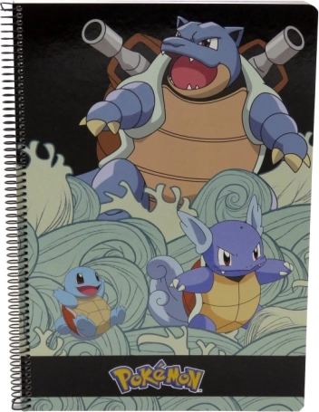 Pokémon A4 ringband notitieblok - Squirtle