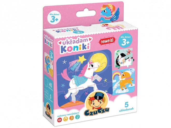 Puzzel Paardjes Samenstellen