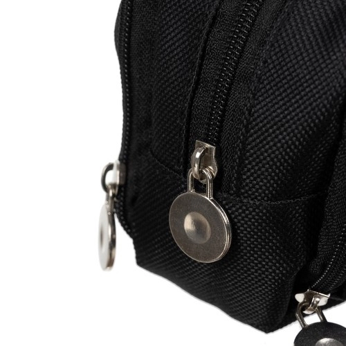 zwarte driekamer etui Maaleo