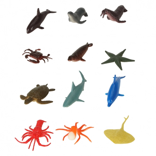 Dierenfiguren - mix van 48 stuks