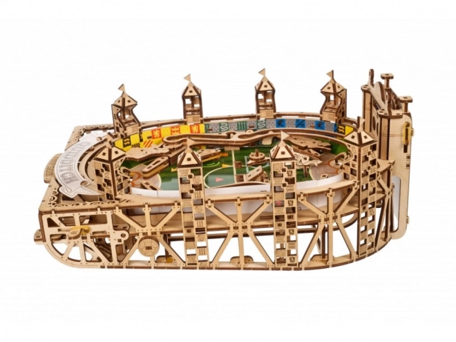 Ugears Houten 3D Mechanische Bouwpakket Harry Potter - Zwerkbal Flipperkast