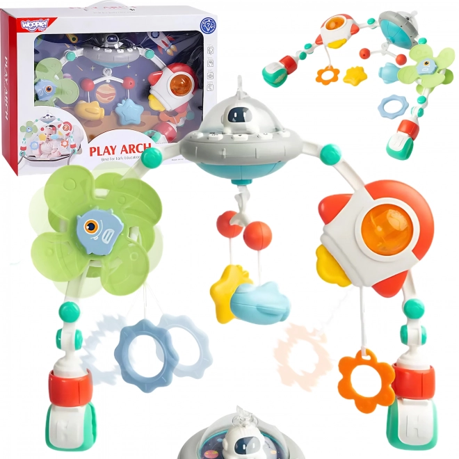 Interactieve boog met speelgoed WOOPIE BABY