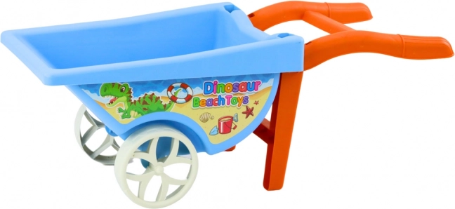 Kruiwagen met dinosaurusmotief