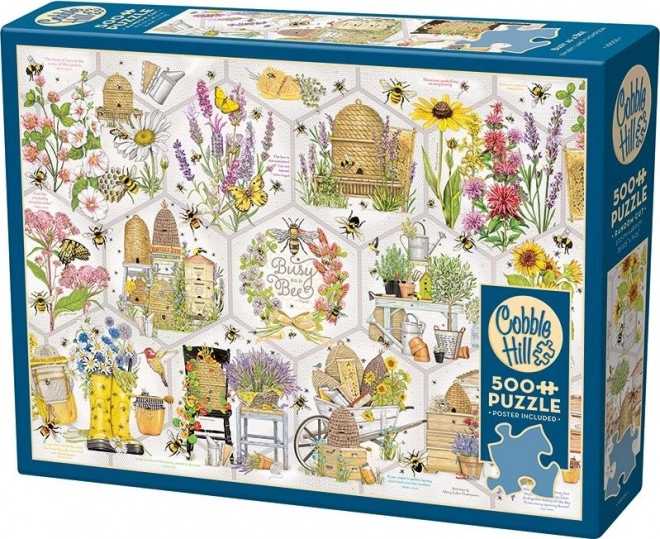 COBBLE HILL Puzzel Bezige Bij 500 stukjes