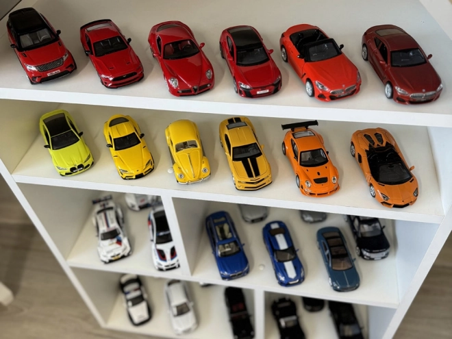 Metalen model Porsche 911 GT3 RSR 1:32 met licht en geluid