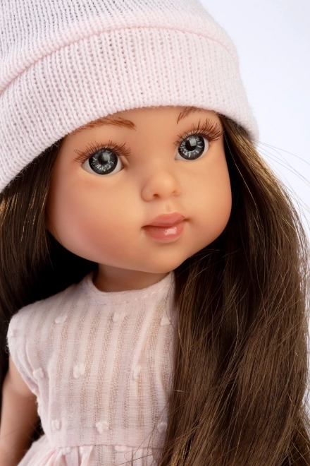 Realistische pop Penelope met volledig vinyl lichaam 34 cm