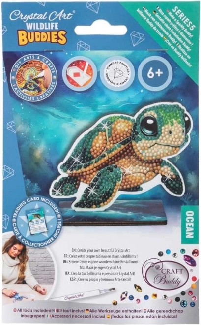 Diamant schilderen Oceaan: schildpad