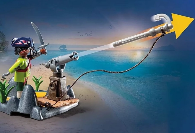 Playmobil Piraten: Gevecht met een enorme krab
