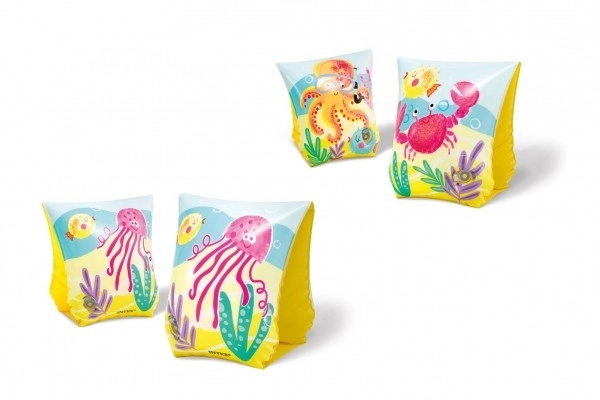 Zwembandjes dieren 23x15cm in doosje 3-6 jaar