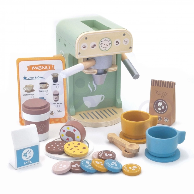Woopie Green Houten Koffiehuis