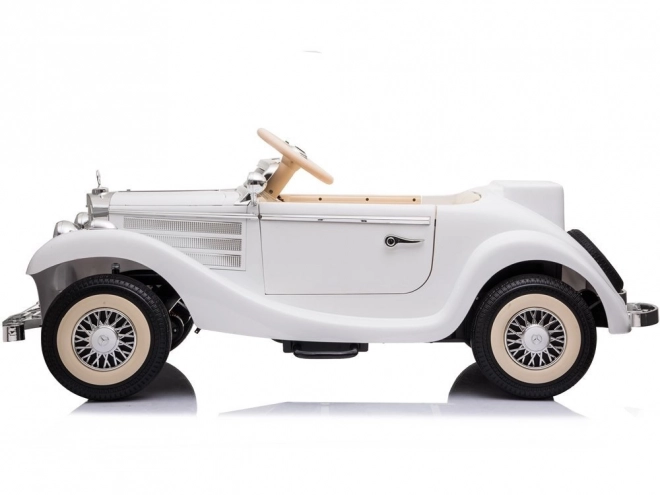Retro auto op accu Mercedes-Benz 540K – Wit