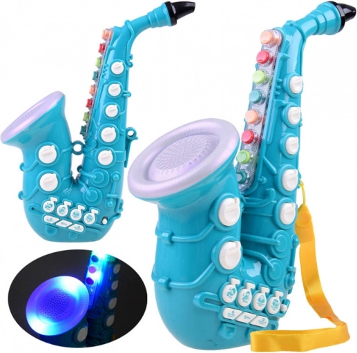 Interactieve kindersaxofoon met lichtjes en melodieën – Ni