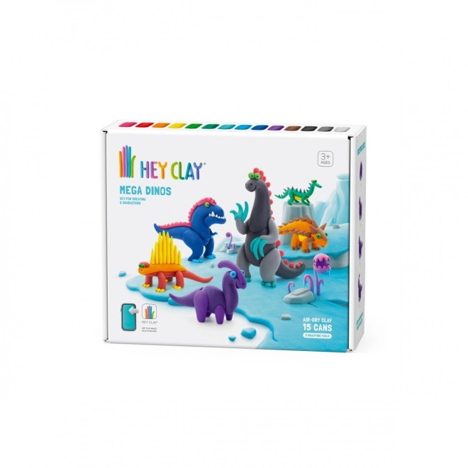 Hey Clay Mega Dinosaurussen set