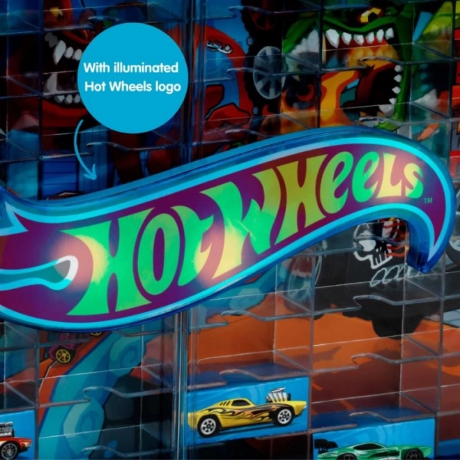 Hot Wheels verzamelvitrine met verlichting