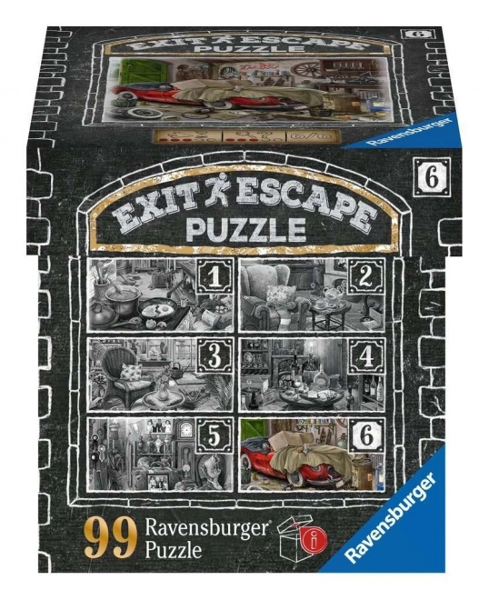 Exitpuzzel: Garage 99 stukjes
