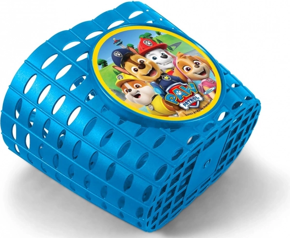 Verstelbaar fiets- en stepmandje met Paw Patrol motief