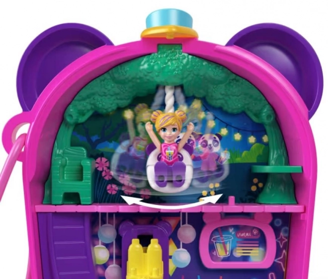 Polly Pocket Panda Compacte theeset