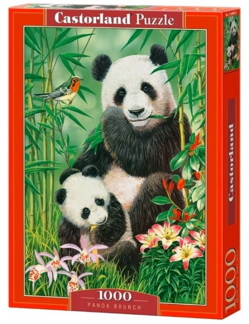 Puzzel 1000 stukjes CASTORLAND Panda Brunch