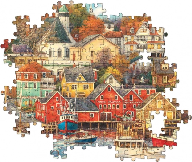 Puzzel 1500 stukjes Compact Goede Tijden Haven