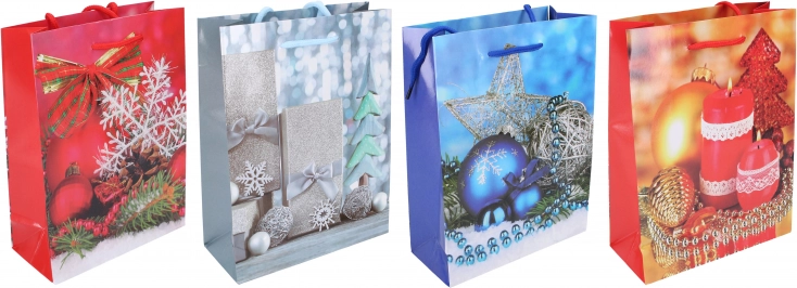 Cadeautas middelgroot Kerst