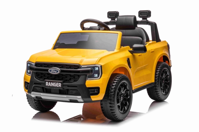 Kinder elektrische auto Ford Ranger Lift Geel