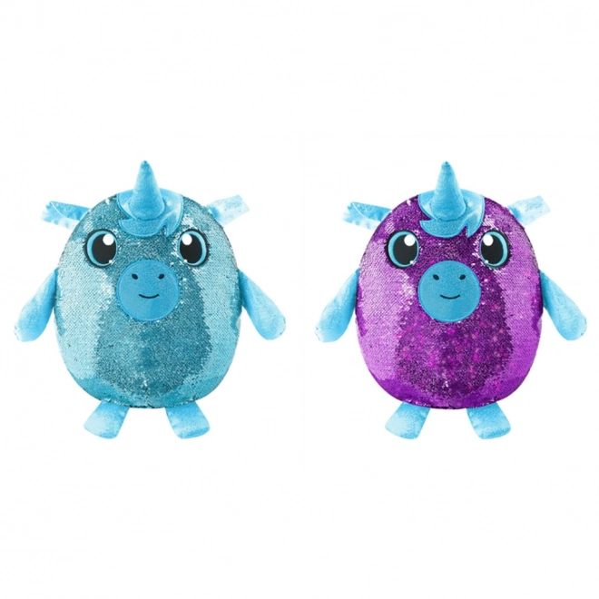 Grote mascotte met pailletten Cekinusie Shimmeez 36 cm mix 8 patronen