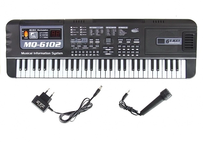 Toetsenbord MQ-6102 61 toetsen Educatieve microfoon