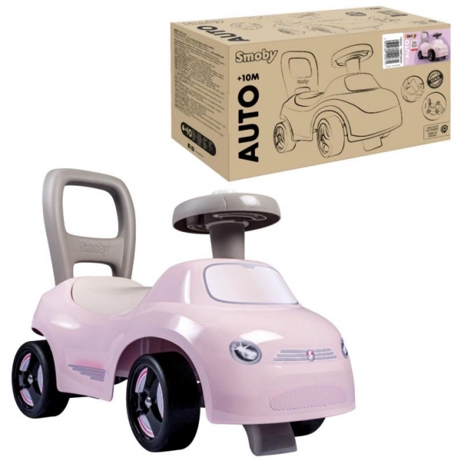Smoby Loopauto Roze