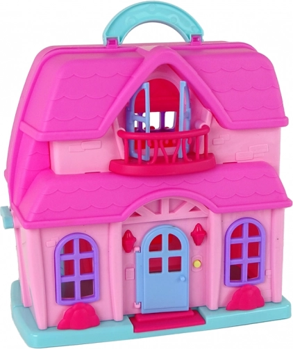 Kleurrijk poppenhuis