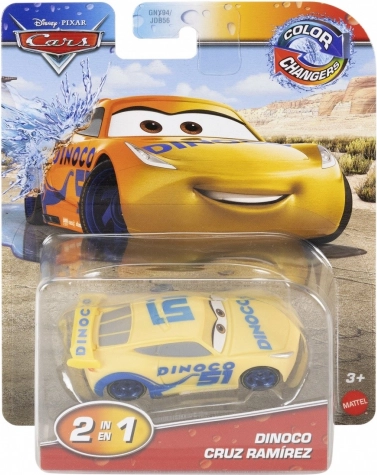 Rijdende kleurveranderende auto’s, Dinoco geïnspireerd door de film Cars van Disney·Pixar