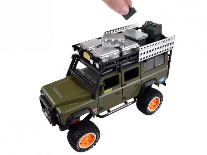 Metalen terreinwagen met geluid en LED-lichten