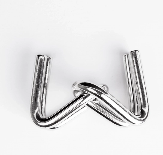 Gepolijst metaal voor comfortabel puzzelen