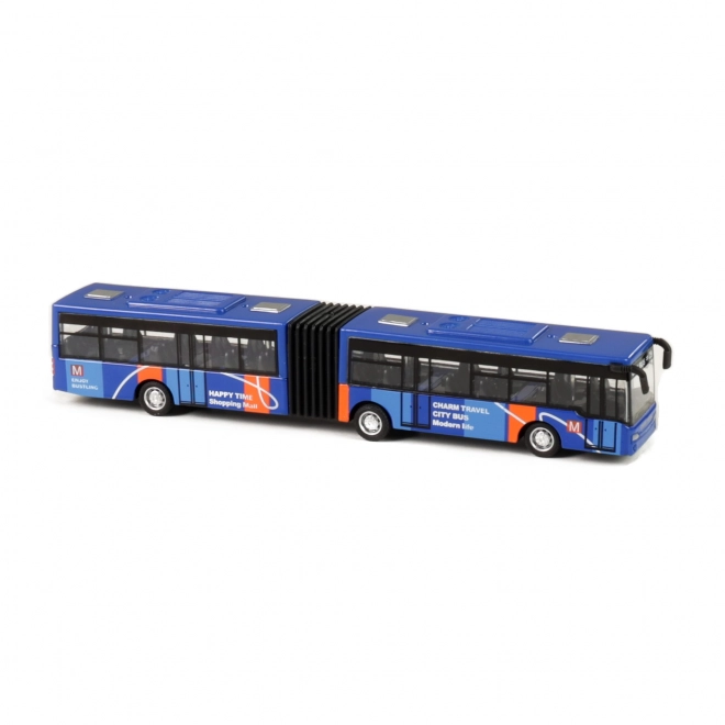 Metalen gelede autobus 3 soorten