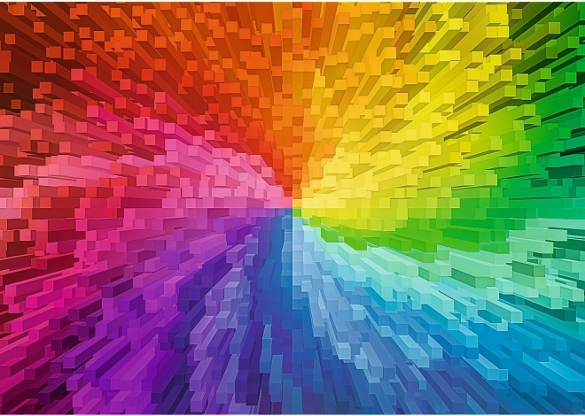 Stralende kleurrijke gradient als decoratie